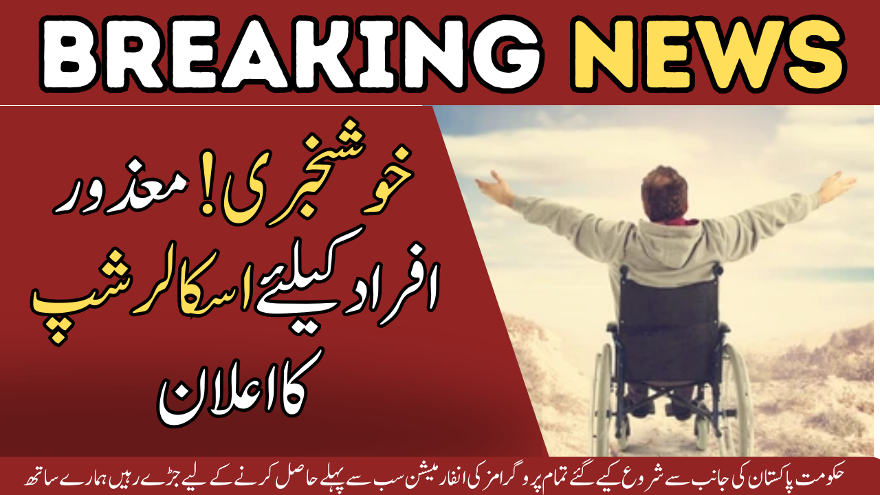 Ehsaas Disabled Person Program